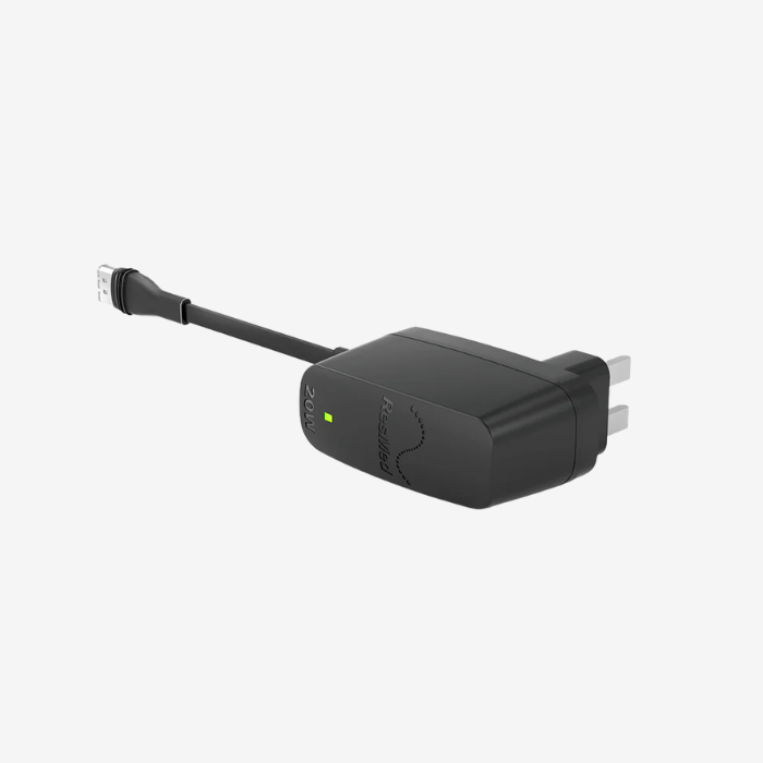 ResMed AirMini 20W AC adapter UK plug for sleep apnea CPAP therapy in Singapore.