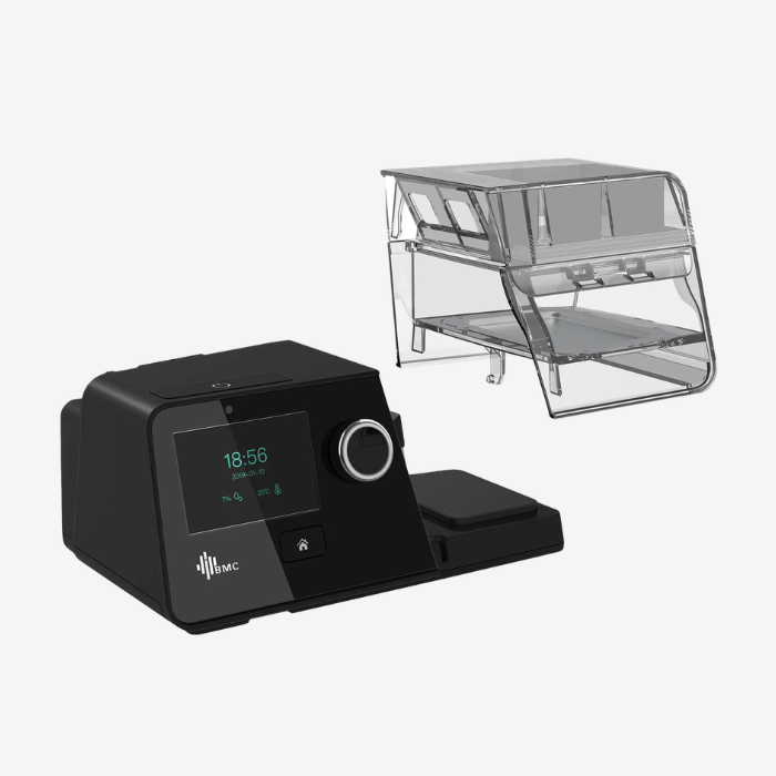 BMC WT-D1 replacement water chamber compatible with BMC G3 PAP sleep therapy devices.