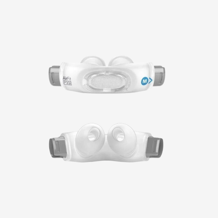 ResMed AirFit P30i nasal pillows CPAP mask cushion replacement accessory.