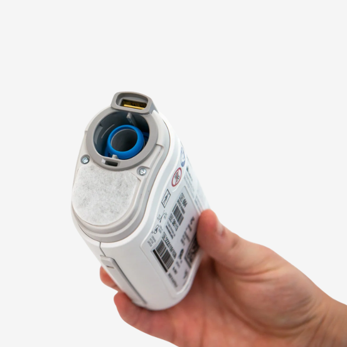 ResMed AirMini CPAP filter replacement for sleep apnea therapy device.