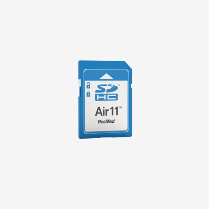 ResMed SD memory card compatible with AirSense 10, AirSense 11 and Lumis CPAP devices.