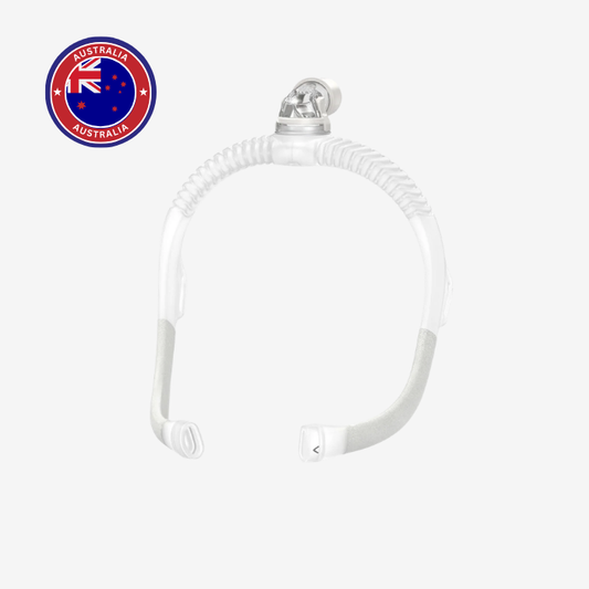 ResMed AirFit N30i CPAP mask frame with elbow replacement for sleep apnea therapy.