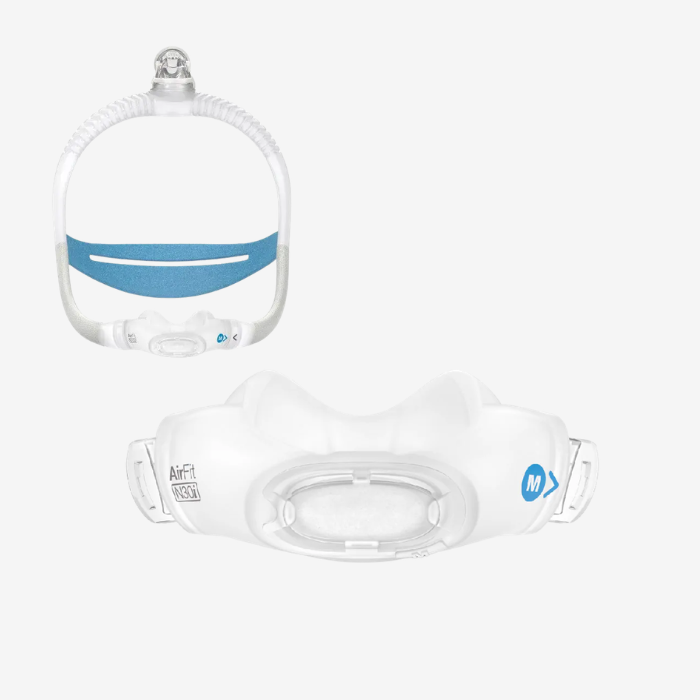 ResMed AirFit N30i nasal cradle cushion replacement for CPAP mask sleep apnea therapy.